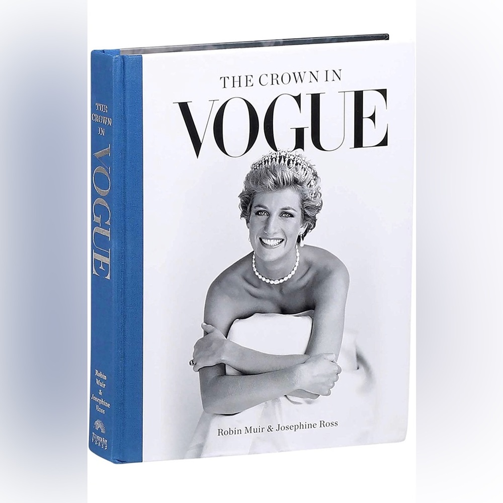 Vogue Coffee Table Book with Blue and White Cover - Picture 13 of 13
